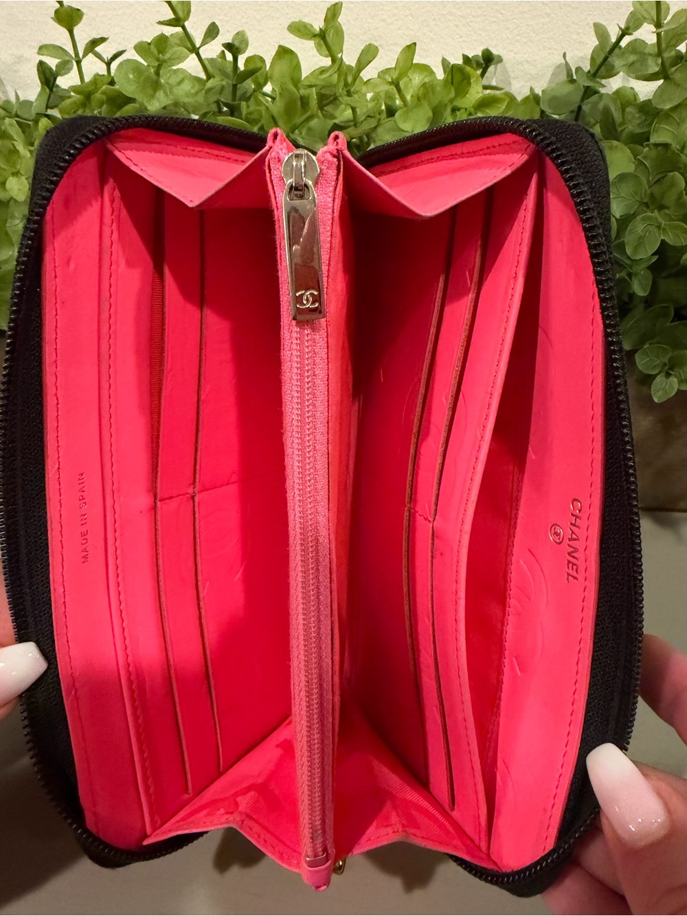 CHANEL Cambon Ligne Zip Around Wallet - ADDITIONAL PICS FROM OTHER LISTING